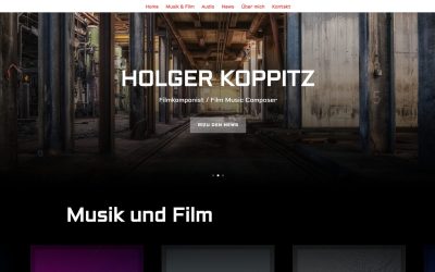 neue Internetpräsenz von Holger Koppitz